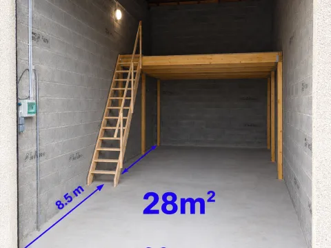 Catégorie C – box de 28 m²